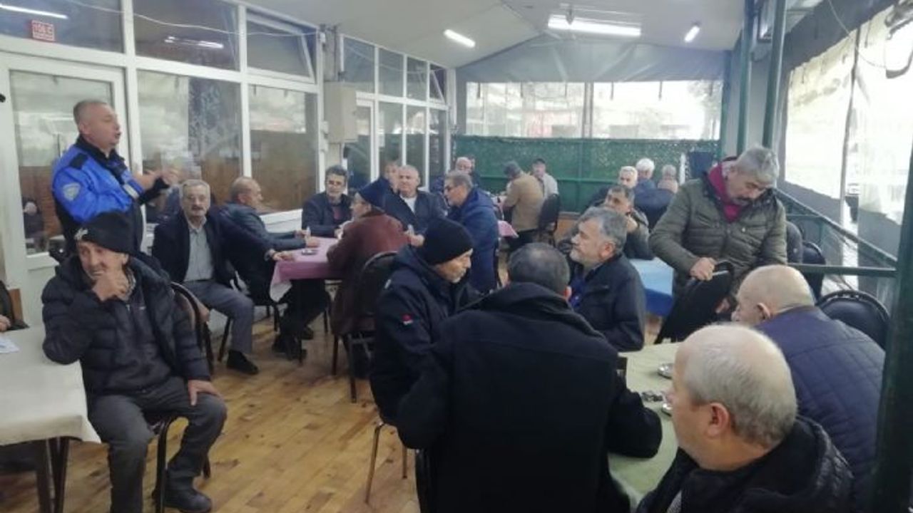 Polis, vatandaşı bilgilendiriyor