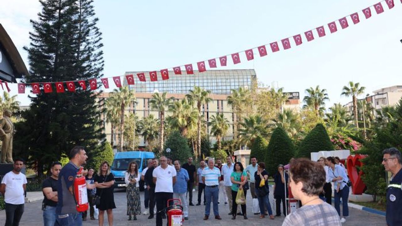 Belediye Personellerine Yönelik Tatbikat Eğitimi