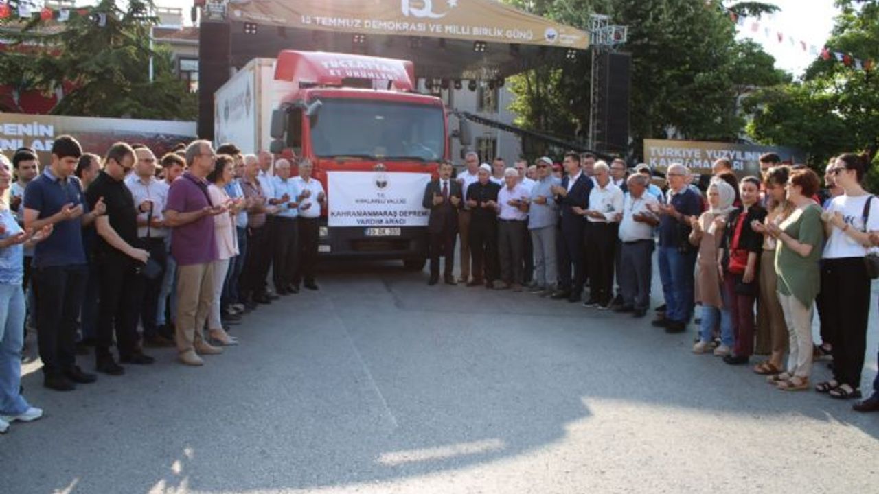 Kırklareli'nden deprem bölgesine 5 ton kavurma