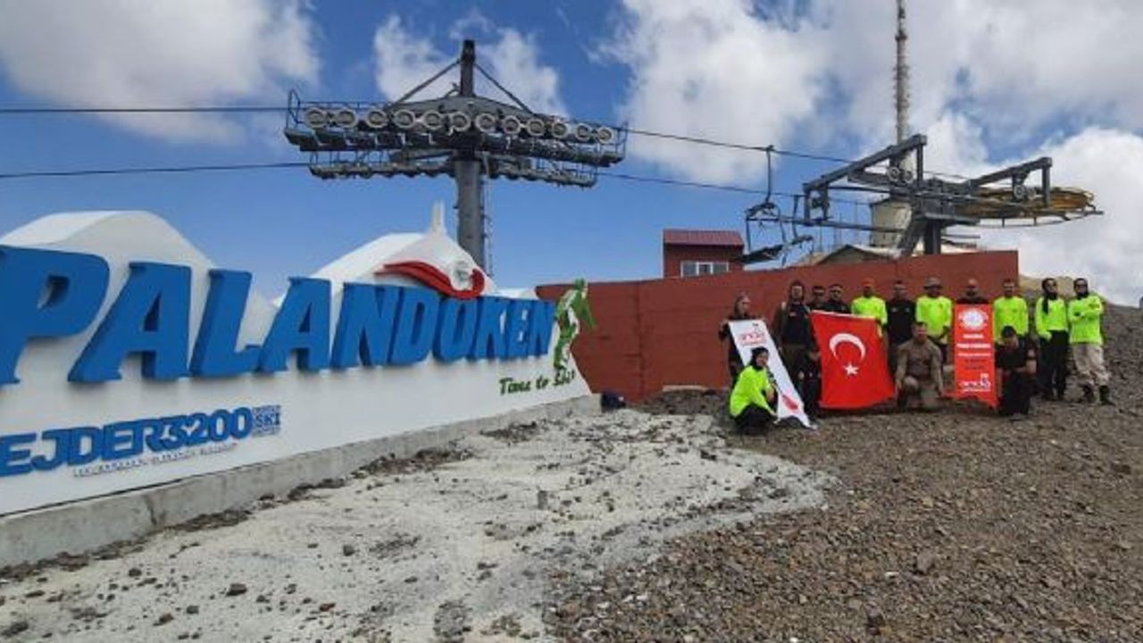 ANDA Palandöken'in zirvesine tırmandı