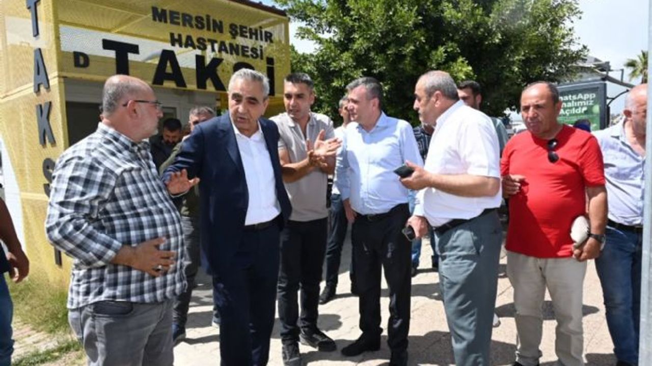 Mersin'de ulaşım esnafı ortak akılla buluştu