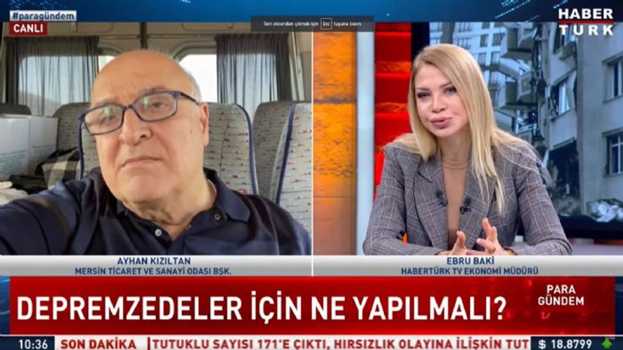 Kızıltan, Habertürk'e konuştu