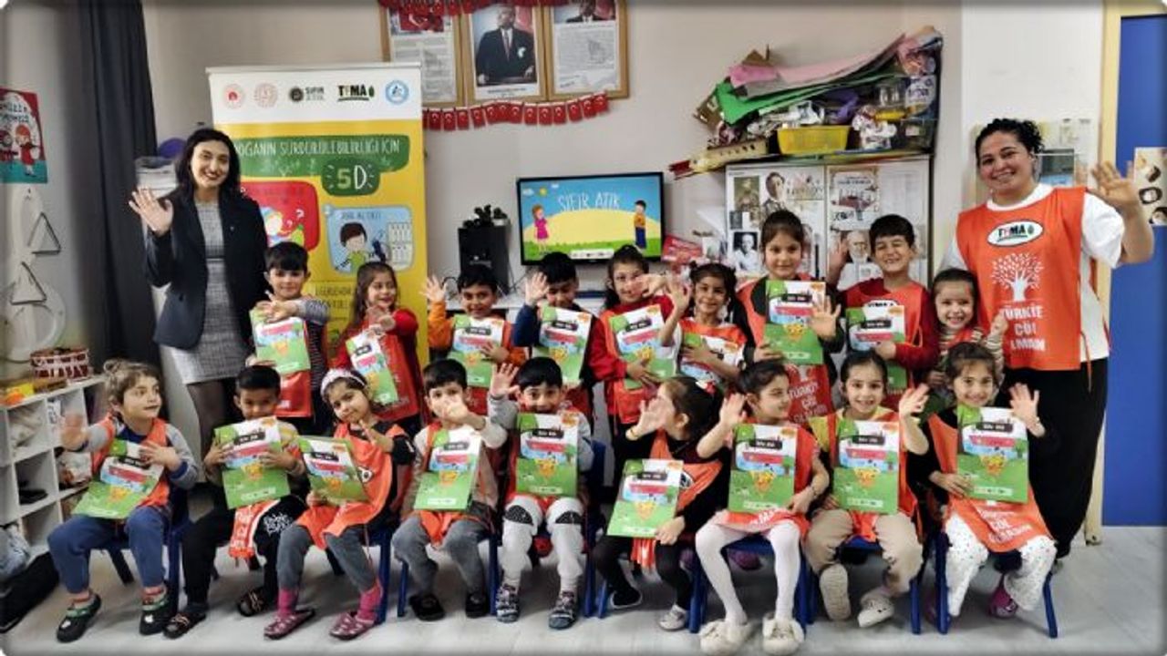 Tema vakfından öğrencilere Sıfır Atık' eğitimi