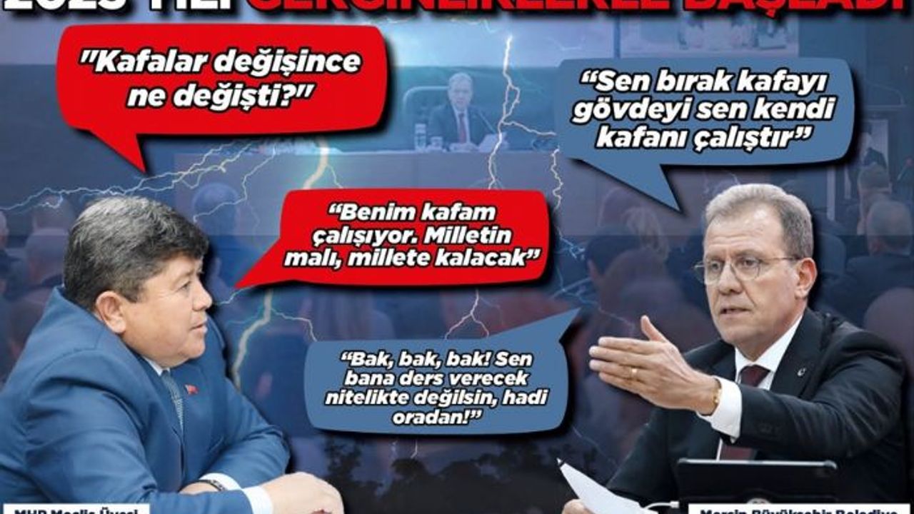 2023 Yılın ilk meclis toplantısı gerginliklere sahne oldu