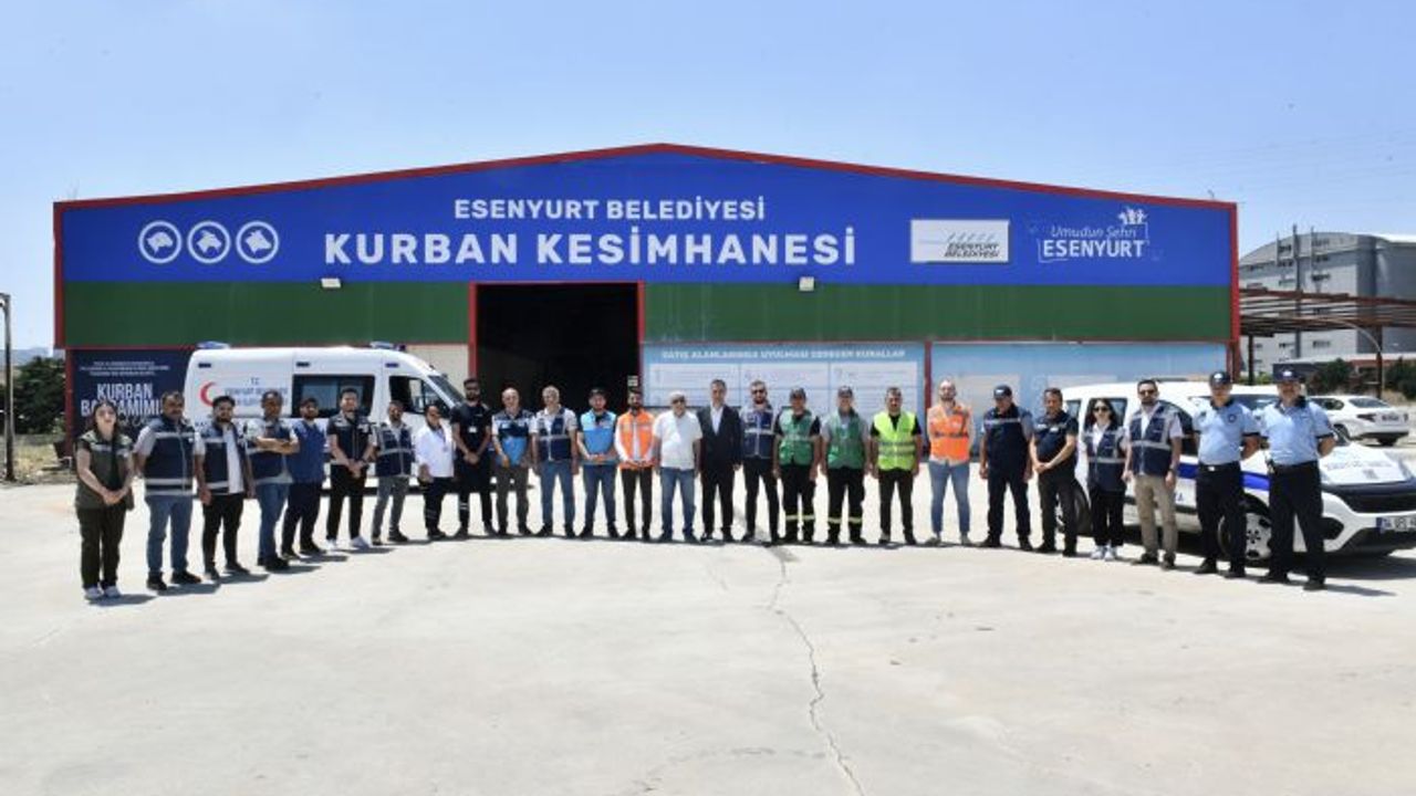 Esenyurt Kurban Bayramı'na hazır