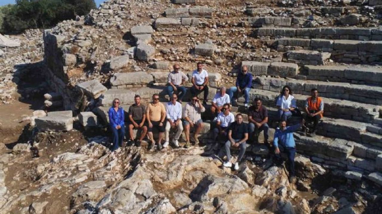 Amos Antik Kenti'nde tiyatro restorasyonu başlıyor