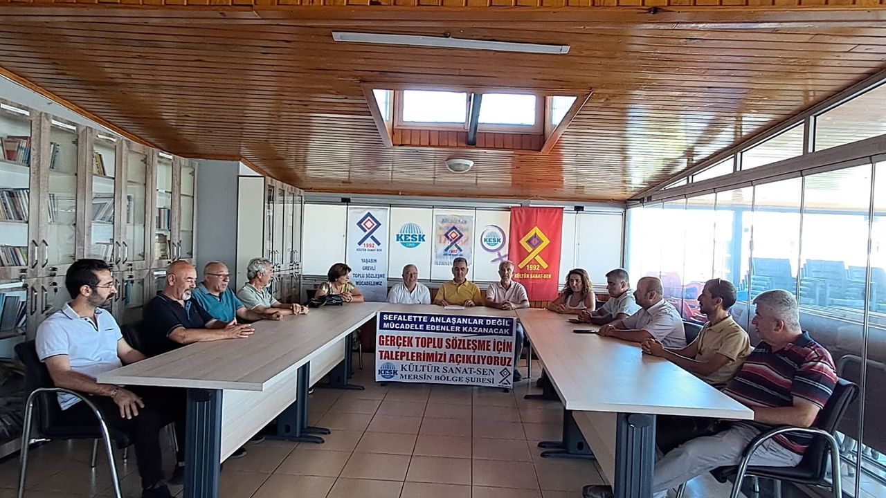 Kültür Sen TİS Öncesi Taleplerini Açıkladı