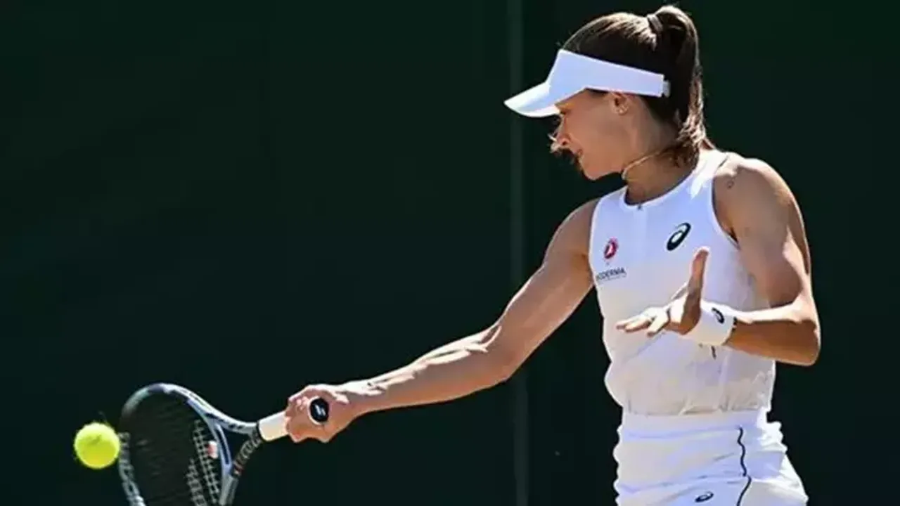 Zeynep Sönmez Wimbledon’a Çiftlerde Veda Etti