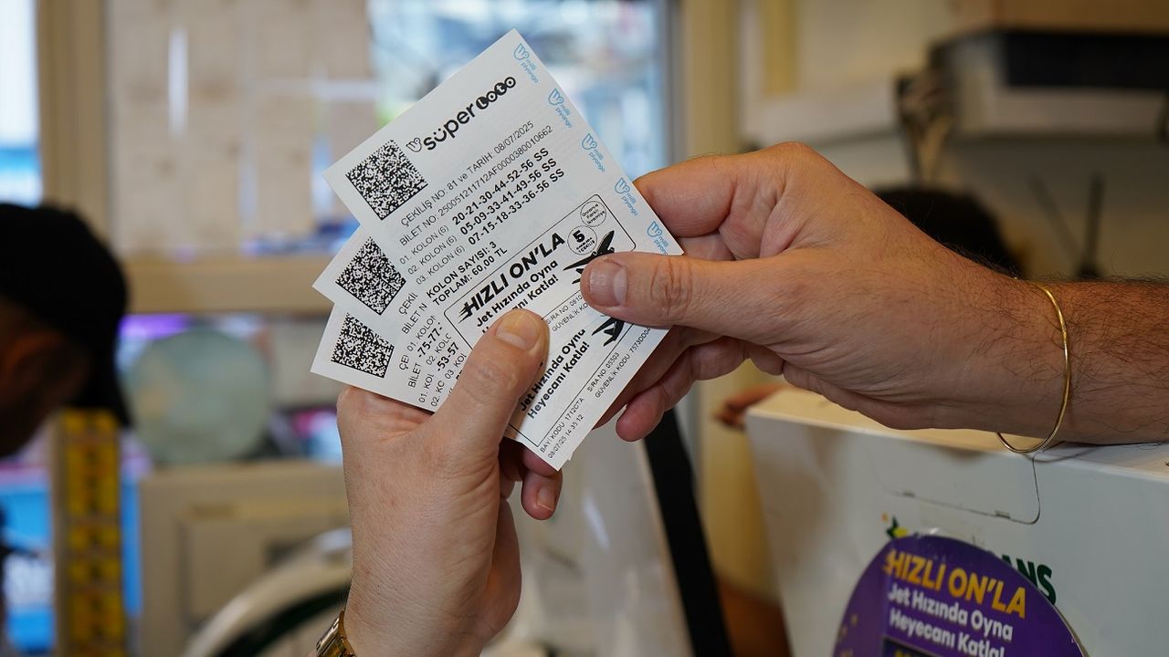 Süper Loto'da 67 Milyon TL Vuran Talihli Antalya'dan Çıktı!