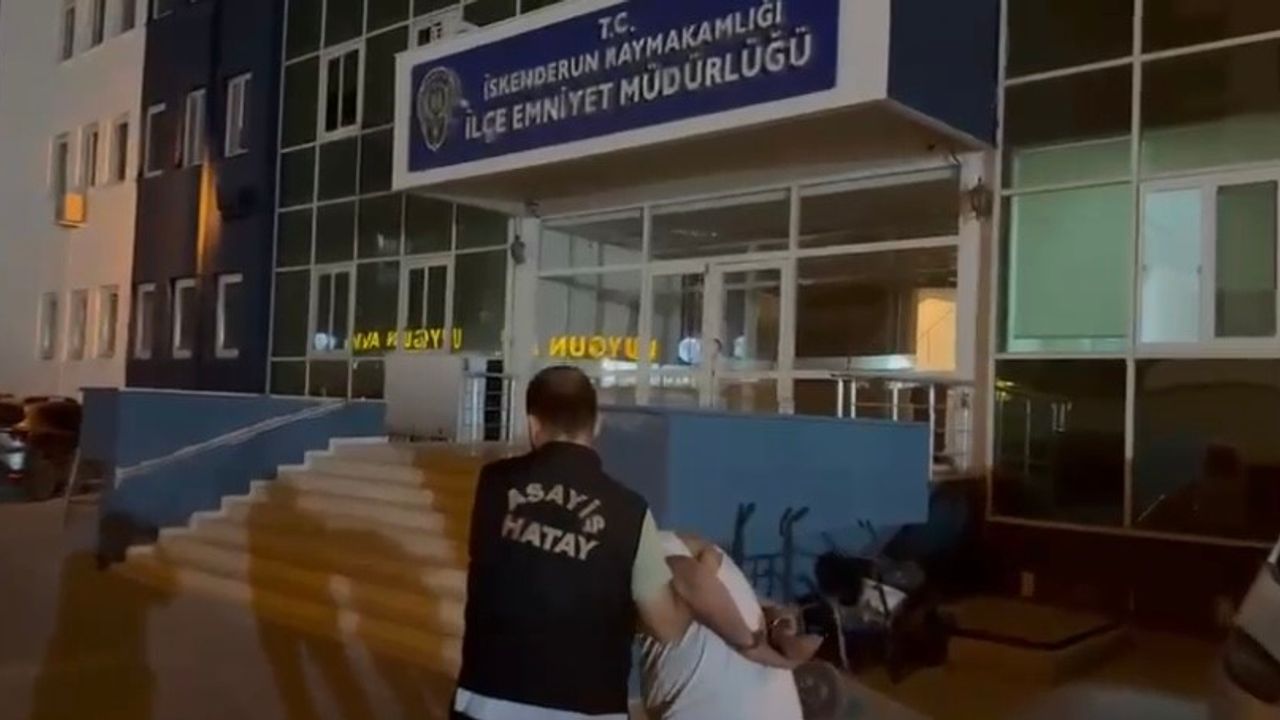 İskenderun’da 10 Yıl Kesinleşmiş Hapis Cezası Bulunan Şahıs Yakalandı