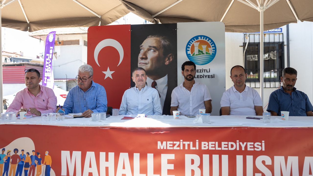Başkan Tuncer Mahalle Halkıyla Sorunlara Çözüm Arıyor