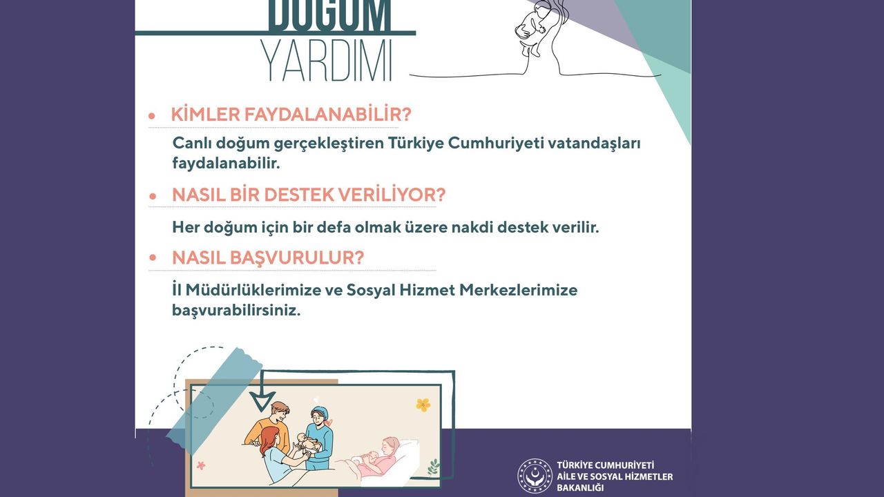AĞUSTOS DOĞUM YARDIMI ÖDEMELERİ yattı mı, ne zaman yatacak? Aile Bakanlığı doğum yardımı ödeme tarihi belli mi?