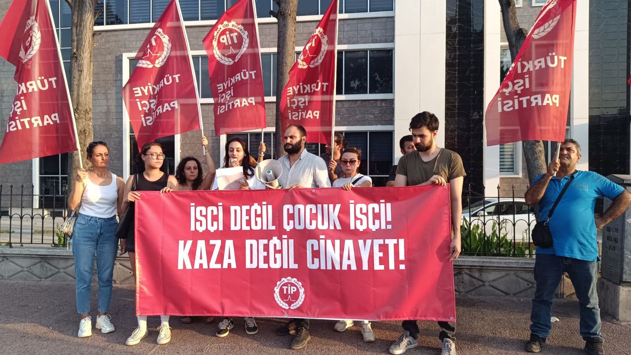 TİP Mersin Çocuk İşçiliğine Tepki Gösterdi