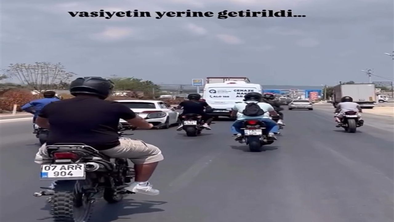 Motosikletli Sergen Gülpınar'ın Vasiyeti Yerine Getirildi