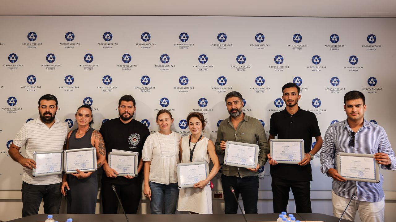 Akkuyu NGS Personeli Rusça Dil Eğitimini Tamamladı