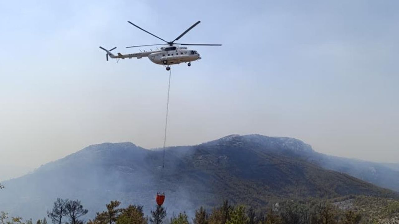 Silifke’deki Orman Yangını 3’üncü Günde
