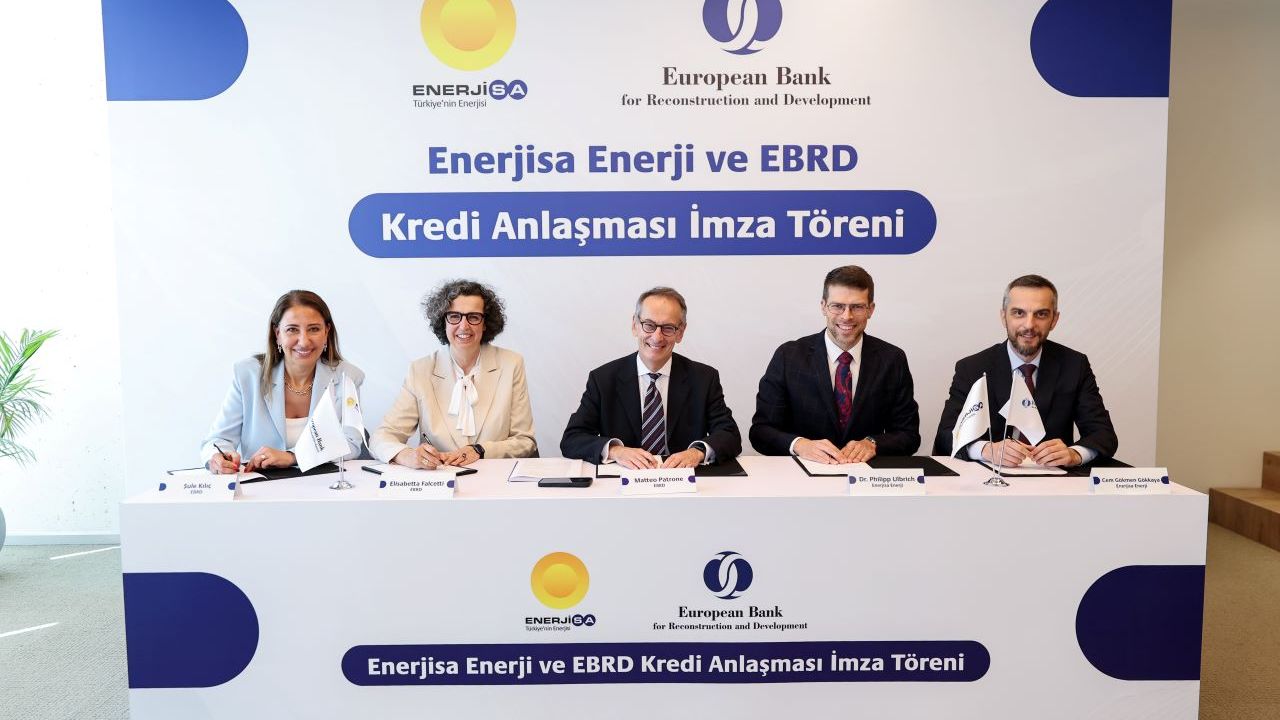 Mersin'e 150 Milyon Dolar Yatırım: Enerjisa Enerji ve EBRD Anlaştı