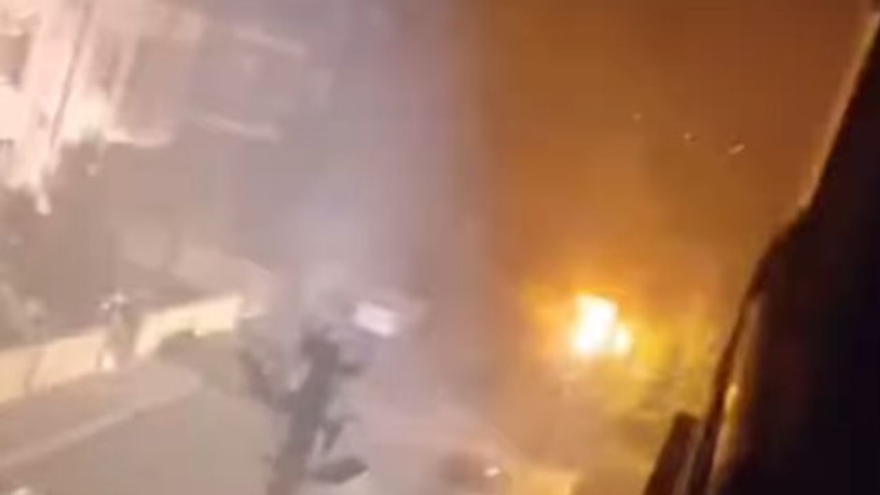 Tarsus’ta Trafo Patlaması Korkuttu
