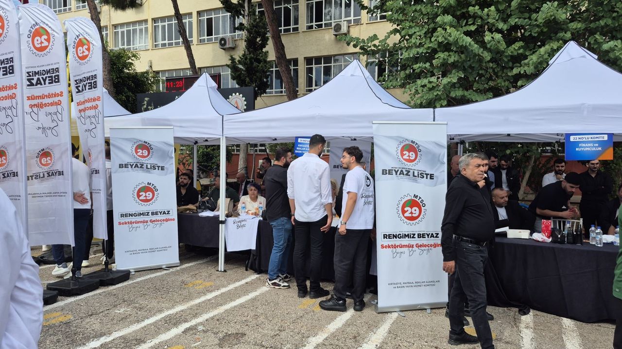 MTSO’daki yarış okul bahçesini panayıra çevirdi