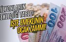 Milyonların Beklediği Tablo Ortaya Çıktı: İşte Emeklerin Alacağı Ocak Zammı