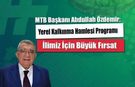 Yerel Kalkınma Teşvik Programı Mersin için büyük fırsat