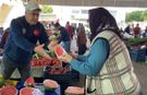 Mersin’de dilim karpuz satışına başlandı