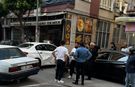 Otomobille çarpışan motosikletteki iki kişi yaralandı