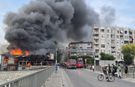 Mersin'de korkutan yangın: Dumanlar gökyüzünü kapladı