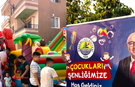 Erdemli'de yaz çocuk şenlikleri coşkusu sürüyor