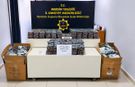 Bir ayda 137 kilo esrar, 22 bin adet sentetik ecza hap