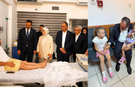 Kıratlı, Kıbrıs’ta tedavi gören yaralıları ziyaret etti