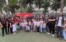 Mersin’de kız çocuklarına motosikletçilerden unutulmaz gün