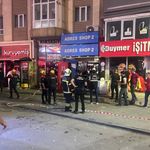 İş yerinde klima gazı patlaması hasara yol açtı