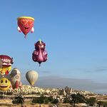 Kapadokya'dan eğlenceli görüntüler