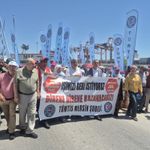 Direnişin 209. gününde işçiler MİP’e yürüdü