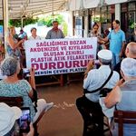 Mikroplastik felaketine karşı Susanoğlu'nda isyan