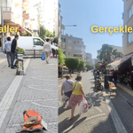 Hayaller sanat sokağı gerçekler ucuzluk manavı