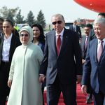 Erdoğan Kırgızistan'a ulaştı