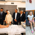 Kıratlı, Kıbrıs’ta tedavi gören yaralıları ziyaret etti