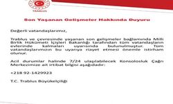 Türkiye'nin Trablus Büyükelçiliğinden Türk vatandaşlarına uyarı