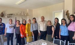 Mersin HEM Müdürü Durmaz, Adanalıoğlu’ndaki Kursiyerlere Ziyaret ve Destek