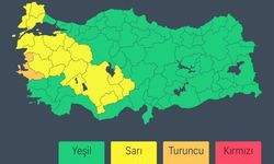 Meteoroloji alarm verdi: İzmir'e turuncu, 18 kente sarı kodlu uyarı