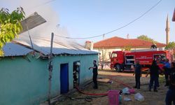Konya’da tandır evi alevlere teslim oldu