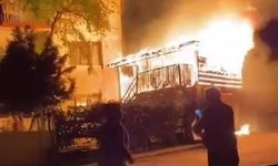Karabük’te Garaj Yangını Söndürüldü