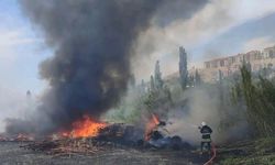 Hatay’da Bahçe Alevlere Teslim Oldu