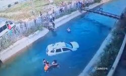 Cip Sulama Kanalına Düştü, İki Kişi Vatandaşlar Sayesinde Kurtarıldı