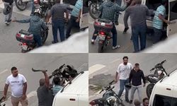 Trafikte budama bıçağı ile saldırdı: Ehliyeti alındı, para cezası kesildi