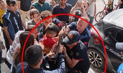 Dut toplarken eli demir parmaklığa saplandı