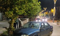 Keşan’da alkollü sürücü kaza yaptı