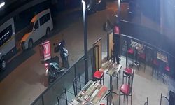 Mersin’de kurye sandalyedeki kediyi fırlattı